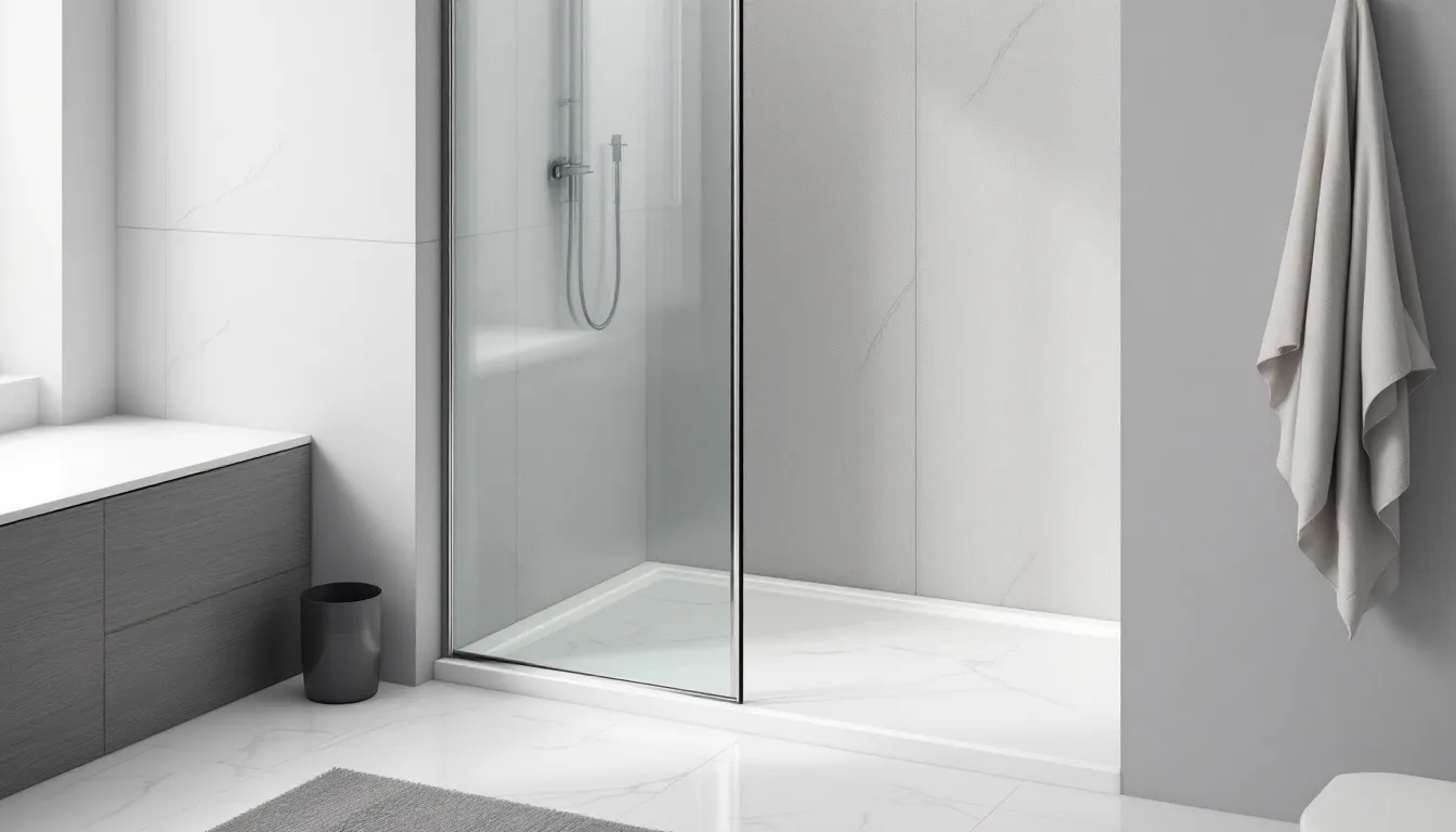 glass shower door glass shower door